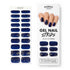 MOYOU LONDON Semi Cured Gel Nail Strips, 20 Pcs UV Gel Nail Wraps for Easy Salon-Quality Manicure
