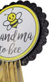 Bee-utiful Grandma-to-Be Handmade Baby Shower Pin Badge for Nona to wear - Sprinkle Gender Reveal by Amy's Bubbling