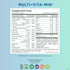 PURE SYNERGY Multi·Vita·Min, Vegan Multivitamin Made with Organic Whole Foods, 60 Tablets