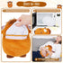 Pack Microwave Heating Pad for Period Cramp,Microwavable Heating Pad Stuffed Animal for Women Mother' Day,Highland Cow