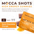 SGC Seattle Gummy Company Caffeine Energy Gummies 12-Pack - Orange Chocolate Mocha Energy Chews, Nootropic, Vegan,