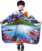 SOKKIA Kids Barber Cape, Hair Cutting Hairdressing Salon Styling Cloth Apron Cover for Children
