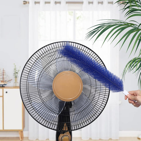 3 Pcs Fan Cleaning Brush, Bendable Cobweb Duster with Microfiber Head, Washable for Ceiling Fans and Vents