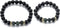 MYSTIQS Lava Rock & Chakra Beaded Stone Bracelet Essential Oil Diffuser for Aromatherapy