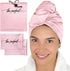 THE PERFECT HAIRCARE Curly Hair Girls Microfiber Plopping Towel Set - Super Absorbent Hair Drying Wrap