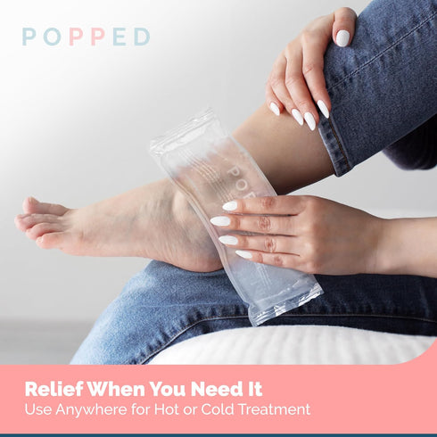 Reusable Hot and Cold Packs | Gel Pack for Pain Relief, Hemorrhoids, Cramping after Birth | Perineal Ice Packs (2 count)
