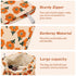 2Pcs Daisy Flower Makeup Bag, Large Floral Cosmetic Pouch Set for Women, Portable Toiletry Bag