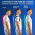 LERAMED 2026 Figure-8 25" 55") NEW Posture Corrector for Men & Women Adjustable Back Brace for Rounded Shoulders