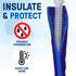 CPAP Tube Hose Cover, Full Length Zipper Fleece Skin, Prevent Rainouts, 8 Foot