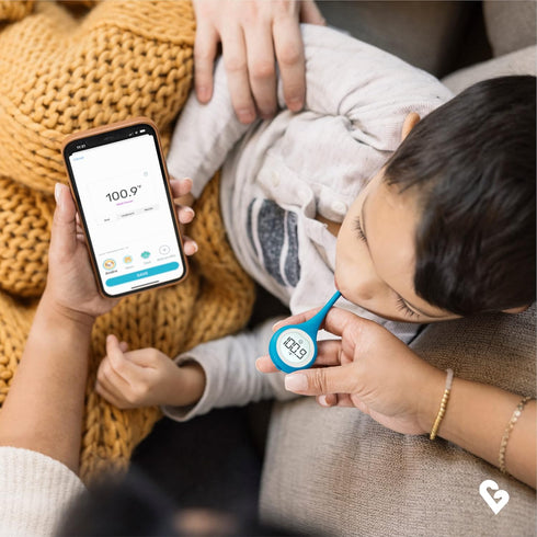 Kinsa QuickCare Smart Digital Thermometer, Medical Termometro FDA Cleared