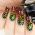 Whats Up Nails - 2 Essential Stamping Polishes (White, Black) for Stamped Nail Art Design, 7 Free, Cruelty Free