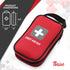 Pack 100-Piece Set Thrive Compact First Aid Kit - Waterproof Rip-Stop Nylon Travel First Aid Kit - Camping & Hiking