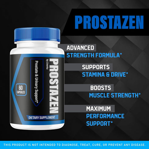 LIVORKA (2 Pack) 120 2 Prostazen Capsules - Official Prostazen Pills Supplement for Men, All Premium Plus for Men