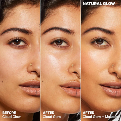 Milk Makeup Cloud Glow Priming Foam - 27 mL, Illuminates & Primes Skin with Turmeric & Saffron
