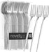 Nicole Fantini (96) Elegant Novelty Silver Salad Forks, Teaspoons And Knives