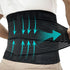 Back Brace for Women and Men, Support Belt for Lifting, Pain Relief for Lower Back, Scoliosis, Sciatica (Black XXXL)