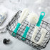 3 Pieces Flexible Wine Cleaning Brush with Stainless Steel Decanter Balls, Multi-Function Household Cleaning Tools