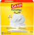 Glad Trash Bags, ForceFlex Tall Kitchen Drawstring Garbage Bags, White, 13 Gallon, 90 Count (Package May Vary)