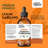 Immune 8-in-1 Immune 4 oz Wild & Organic Mushroom Tincture - Support with Chaga, Reishi, Turkey Tail, Lions Mane