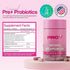 Pro-V Health Co. 4-in-1 30 Pro-V Womens Probiotic with Prebiotics & Cranberry - Synbiotic for Vaginal Health, pH
