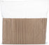PandaBoard Compostable Bamboo Cocktail Straws, 4mm Unwrapped, 500 Count Bag