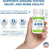 Power By Naturals ADK Vitamin Supplement - 60 Capsules for Bone, Heart & Immune Health
