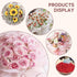 REAXYZNN 235 Pcs Waterproof Flower Bouquet Wrapping Paper for DIY Craft, Florist Supplies with Decorations