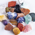 1 LB Bulk Rough Madagascar Stones Mix, Natural Raw Crystal Stones for Tumbling, Polishing, Healing - Large 1 inch