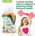 Zinc for Kids Gummies 10mg, with Vitamin C & Echinacea - Immune Support, Chewable Orange Flavor