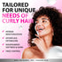 SUNATORIA Curly Hair Mask - Deep Conditioner Curly Hair Treatment - Natural Argan & Keratin Hair Treatment Mask - Repair Hydrating Moisturizer for Damaged Dry, Wavy & Hair Mask - Curly Hair Products