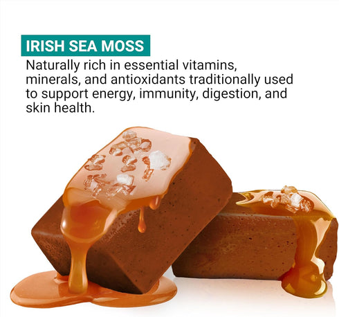 FORCE FACTOR Superior Sea Moss, 60 Soft Chews, Premium Irish Sea Moss for Energy, Immunity, Gut & Skin Health