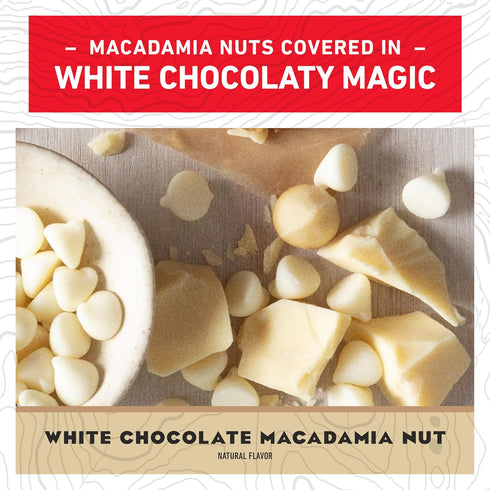 Clif Bar - White Chocolate Macadamia Nut Flavor - 9g Protein, Non-GMO, Plant Based Energy Bars - 15 Pack
