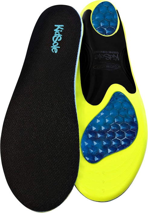 KidSole Cosmic Comfort Reinforced Arch Support, Soft & Strong Children's Insole, US Toddler Size 11-2