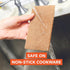 Pack 3 Full Circle Neat Nut Walnut Scour Pads, of Dual-Sided Non-Scratch Dish Scrubbers Made with Plant-Based