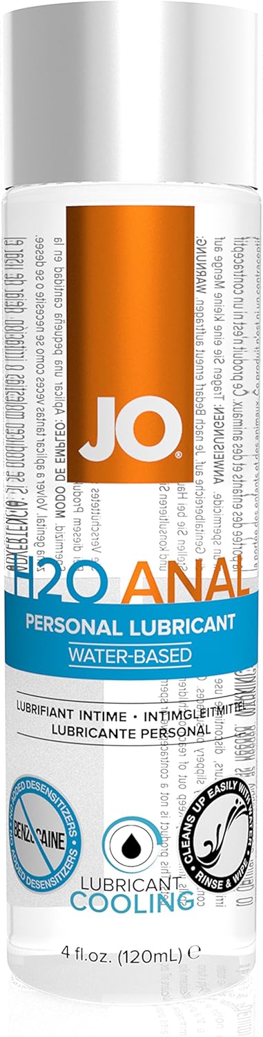 System Jo Cool H2o Anal Lubricant, 4 Ounce