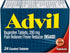 Advil Pain Reliever and Fever Reducer, Ibuprofen 200mg, 24 Coated Tablets