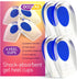 Heel Cups for Heel Pain Relief - Gel Inserts for Plantar Fasciitis, Cushion for Shock Absorption, Silicone Heel Cups
