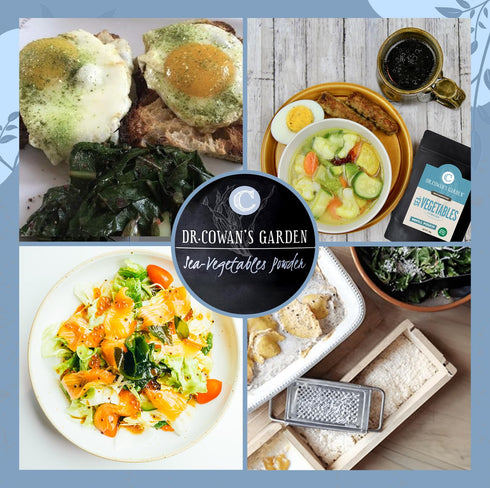 Dr. Cowan’s Garden Sea Vegetable - Pure Wild Harvested Atlantic Seaweed & Kelp Powder, Healthy Supplement