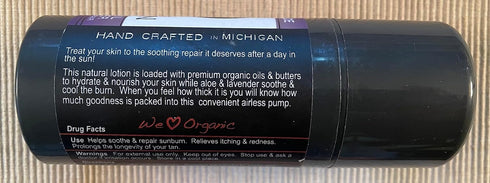 Joshua Tree Skin Care Lavender After Sun Lotion, Soothing Aloe, Tea Tree Oil, Cocoa Butter