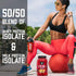 BSN SYNTHA-6 Isolate Protein Powder, Strawberry Milkshake Flavor, 24 Servings