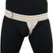 ORTONYX Inguinal Groin Hernia Truss Support Belt Guard Brace - Left Side, Beige