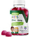 Zinc for Kids Gummies, 15mg, Immune Support for Kids & Teens, Vegan, Gelatin Free, Gluten Free, Tasty Berry Flavor