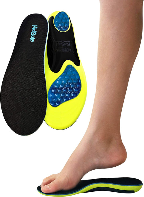 KidSole Cosmic Comfort Reinforced Arch Support, Soft & Strong Children's Insole, US Toddler Size 11-2