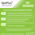 Pack 100 Pack OptiPlus Anti Fog Lens Wipes l Pre-Moistened l Cleaning Wipes for Glasses, Laptops Screens, Smart Phones