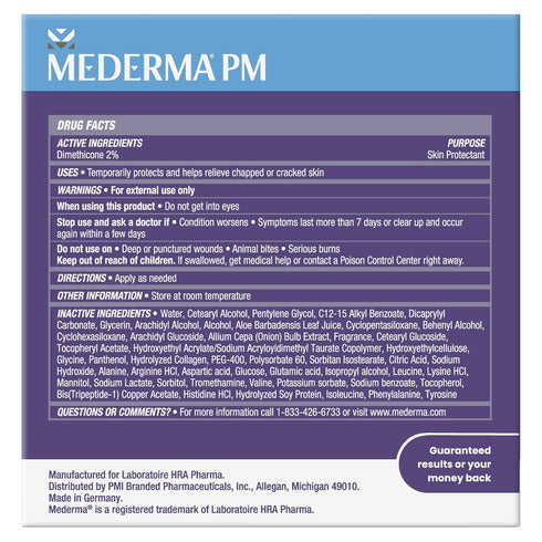 Mederma PM Intensive Overnight Scar Cream - Advanced Scar Treatment with Tripeptol, Works While You Sleep