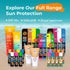 Zinc Oxide Sunscreen Stick, Green SPF 50+, Water Resistant for Face & Body, 0.42 Oz by Sun Zapper