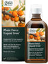 Gaia Herbs Plant Force Liquid Iron - 8.5 Fl Oz Vegetarian Supplement for Healthy Iron & Energy Levels - 25 Servings