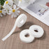Thinp 2 0.5 Inch 32.8 Pcs White Athletic Tape, X Ft/Roll Strong Adhesive Finger Tape for Sports Breathable Cotton