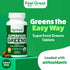 Feel Great Vitamins Super Greens Tablets, Organic Supplement with Kale, 60 Tablets
