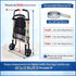 (45''Lx15''Wx39''H) Rollator Bag,Wheelchair Bag for Seniors and Stroller,Travel Walker Bags for Folding Walker,Folding